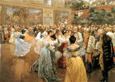Court Ball at the Hofburg by Wilhelm Gause (1900)